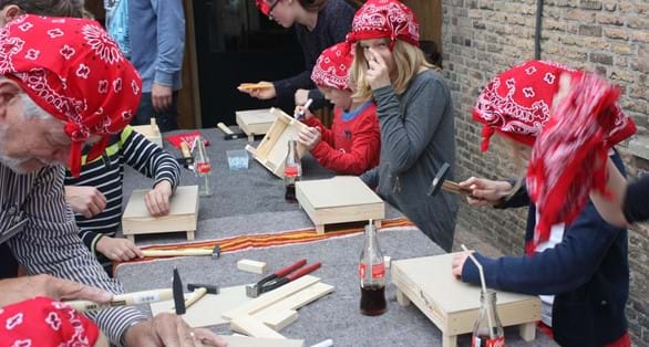 kistje timmeren voor kids als vakantie-activiteit